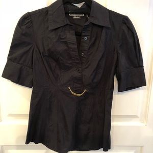 Guess Black Button Down